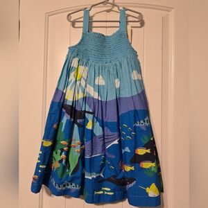 Mini Boden Sea Dress Nwt 8-9y